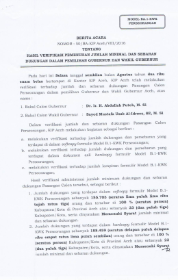 BA1 KWK Perseorangan