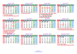Kalender Masehi 2027