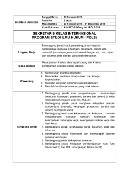 anjab-sekjur-ipols - Universitas Muhammadiyah Yogyakarta