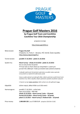 zde - prague golf masters 2016