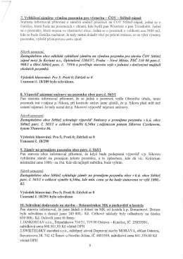 Page 1 7. Vyhlášení záměru- výměna pozemku pro výstavbu = COV