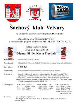 Šachový klub Velvary