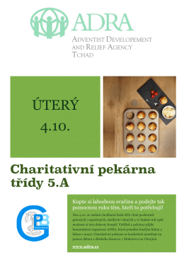 Charitativní pekárna_plakát
