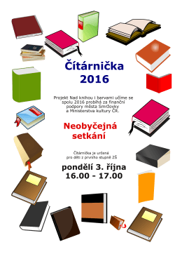 188.39 KB, Plakát Čítárnička říjen