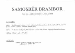 Samosběr brambor