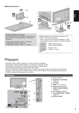 Připojení