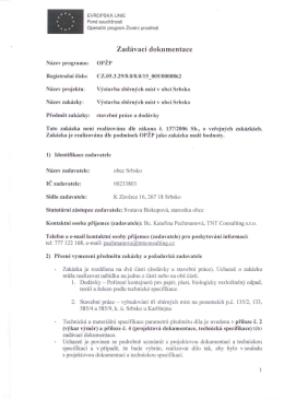 Page 1 EVROPSKÁ UNIE | Fond Soudržnosti Operační program