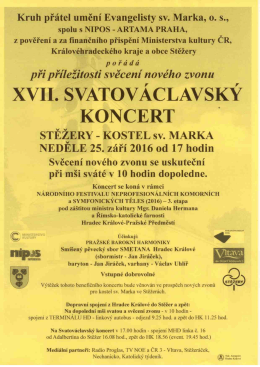 Koncert - Stěžery