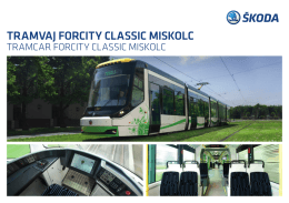 tramvaj forcity classic miskolc
