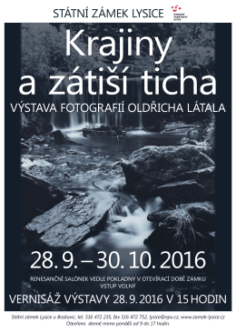 Výstava fotografií - Státní zámek Lysice