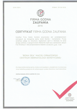 Firma Godna Zaufania