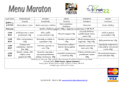Menu Maraton 26,09-30,09 s.1