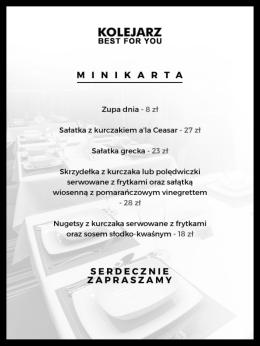 Minikarta - Kolejarz