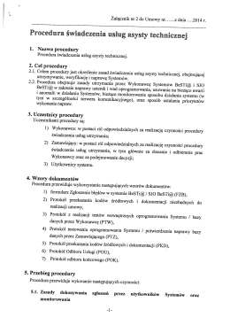 Załącznik nr 2 do Wzoru Umowy