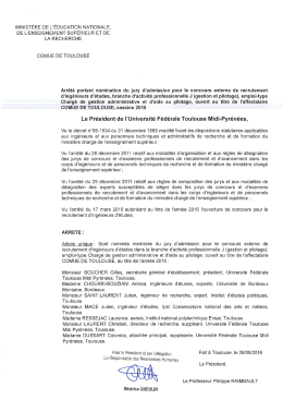 Page 1 MINISTÈRE DE L`ÉDUCATION NATIONALE, DE L