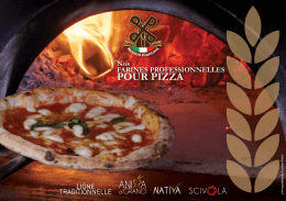 POUR PIZZA - Molino Piantoni
