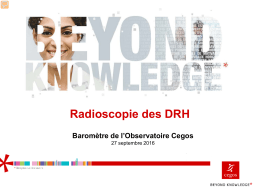 Radioscopie des DRH
