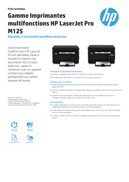 IPS Commercial MFP Datasheet M125a