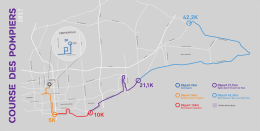 Carte du trajet