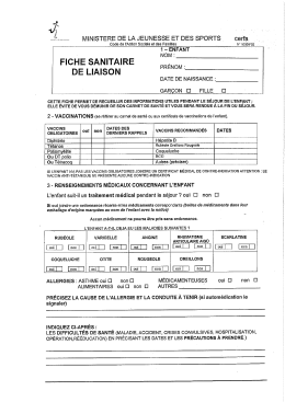Page 1 --*---- MINISTERE DE LA JEUNESSE ET DES SPORTS