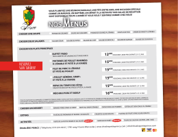 vous planifiez une réunion familiale, une fête