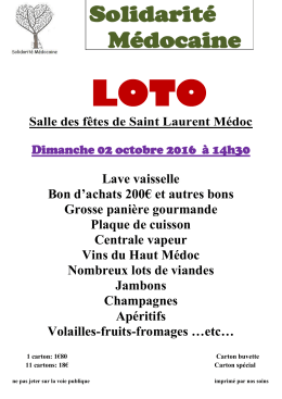 super loto - Saint Laurent Médoc