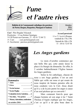 Bulletin 115c - L`Eglise catholique en Haute