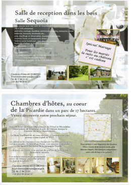 Présentation - Château de Broyes
