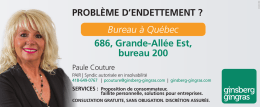 Bureau à Québec 686, Grande-Allée Est, bureau 200 ProblèmE d