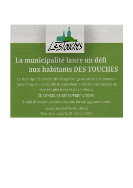 La municipalité lance un défi aux habitants des