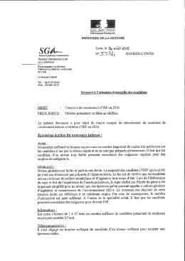 Page 1 - " : Liberté - Égalité · Fraternité RÉPUBLIQUE FRANÇAISE