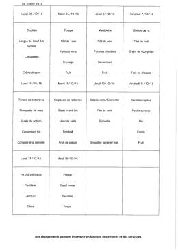 Cantine  - Commenailles