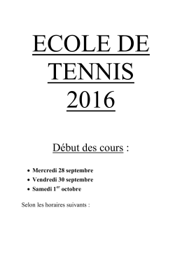 au format PDF - Tennis Club du Parc d`Ostwald