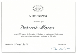 Ototh&eacute;rapie