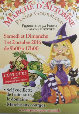 Page 1 PRODUITS DE LA FERME DOMAINE D`AVENEX Samediet