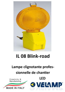 Fiche produit IL 08 Blink-road