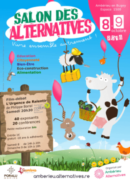 Affiche - Ateliers Verts du Solaire