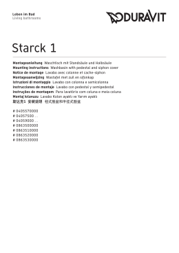 Starck 1 - Duravit