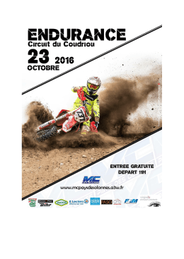 Voir affiche - Ligue Motocycliste des Pays de la Loire