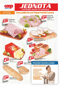 - COOP Jednota Prievidza