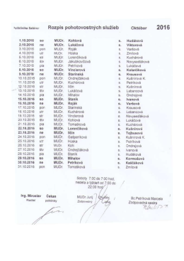 dospel&iacute; - Poliklinika Sabinov, no