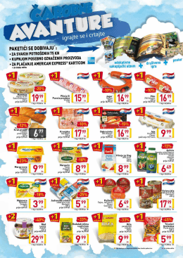 Page 1 PAKETIćIsE DOBIVAJU I . zAsvAKIH POTROŠENIH 75 KN
