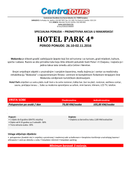 hotel park 4 - Centrotours