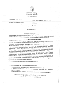 Page 1 BARANYA MEGYEI KORMÁNYI HIVATAL PÉCSI JÄRÄSI