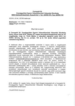 OEVB 3/2016. (X.04.)