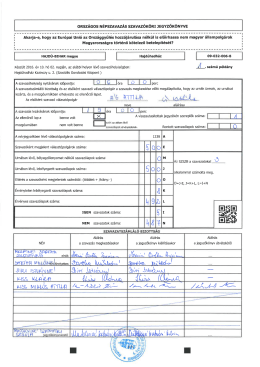 006. szk. jegyzők&ouml;nyv