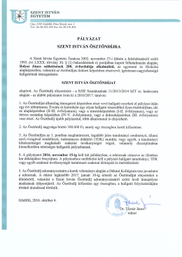 A p&aacute;ly&aacute;zati felh&iacute;v&aacute;s itt &eacute;rhető el.