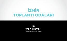 Workinton İzmir Toplantı Salonları