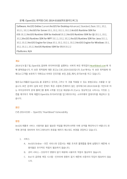 OpenSSL 취약점 CVE-2014