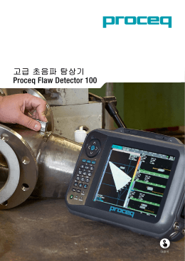 고급 초음파 탐상기 Proceq Flaw Detector 100